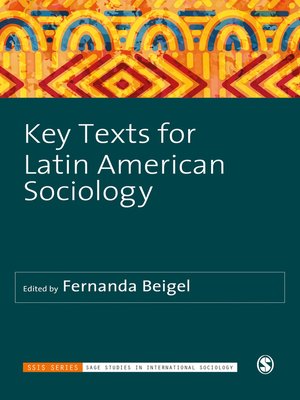 cover image of Key Texts for Latin American Sociology